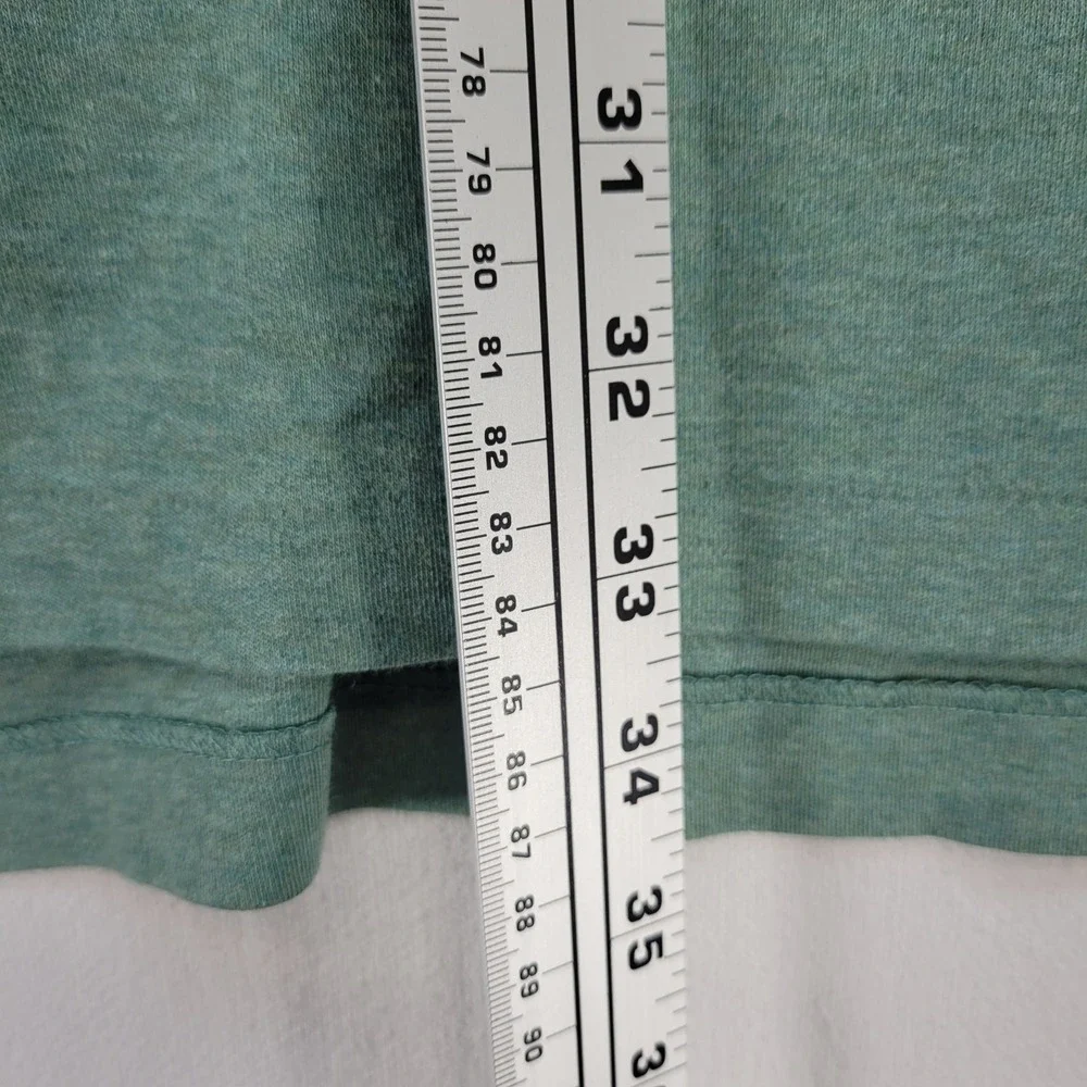 Polo Ralph Lauren Polo Shirt Mens 2XLT Green Classic Fit Heathered Cotton Pony